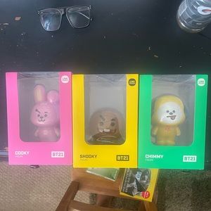 BT21 Line Friends Set of 3 BTS